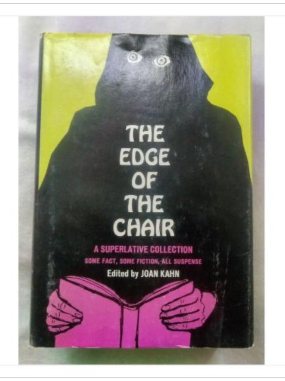 The Edge of the Chair Joan Kahn First Edition Hardcover Book Vintage Novel Read